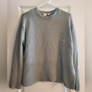 Sage green Gap oversized fit sweater. Size xs